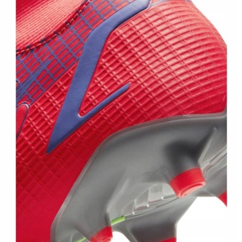Calzado de fútbol Nike Mercurial Superfly 8 Academy FG / MG CV0843 600 rojo rojo 6