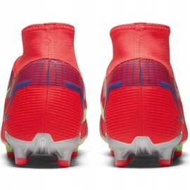 Calzado de fútbol Nike Mercurial Superfly 8 Academy FG / MG CV0843 600 rojo rojo 4
