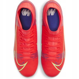 Calzado de fútbol Nike Mercurial Superfly 8 Academy FG / MG CV0843 600 rojo rojo 3