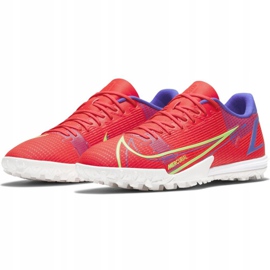 Calzado de fútbol Nike Mercurial Vapor 14 Academy Tf CV0978 600 rojo rojo 2