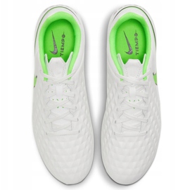 Zapatos de fútbol Nike Tiempo Legend 8 Academy FG / MG AT5292 030 azul blanco 3