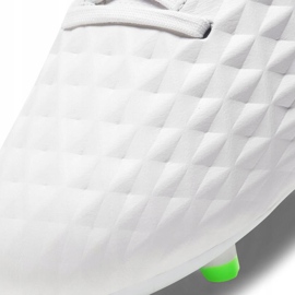 Zapatos de fútbol Nike Tiempo Legend 8 Academy FG / MG AT5292 030 azul blanco 5