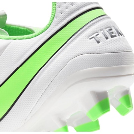 Zapatos de fútbol Nike Tiempo Legend 8 Academy FG / MG AT5292 030 azul blanco 6