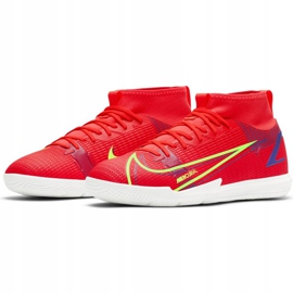 Zapatos de fútbol Nike Mercurial Superfly 8 Academy Ic Junior CV0784 600 rojo rojo 2