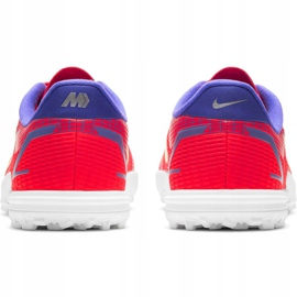 Calzado de fútbol Nike Mercurial Vapor 14 Academy Tf Junior CV0822 600 rojo rojo 3