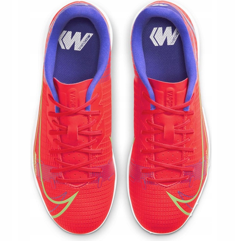 Calzado de fútbol Nike Mercurial Vapor 14 Academy Tf Junior CV0822 600 rojo rojo 1
