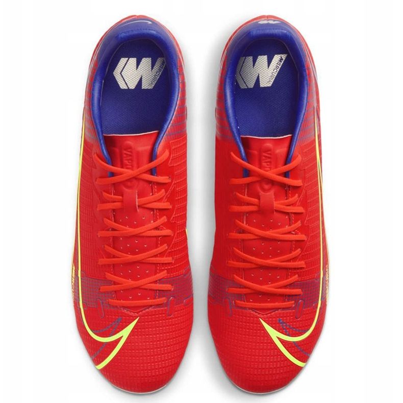 Calzado de fútbol Nike Mercurial Vapor 14 Academy FG / MG CU5691 600 rojo rojo 1