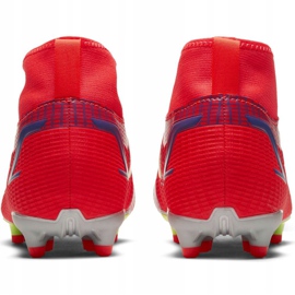 Zapatos de fútbol Nike Mercurial Superfly 8 Academy FG / MG Junior CV1127 600 rojo rojo 4