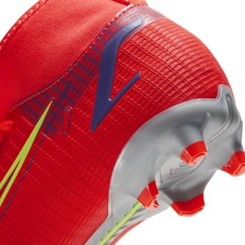 Zapatos de fútbol Nike Mercurial Superfly 8 Academy FG / MG Junior CV1127 600 rojo rojo 6
