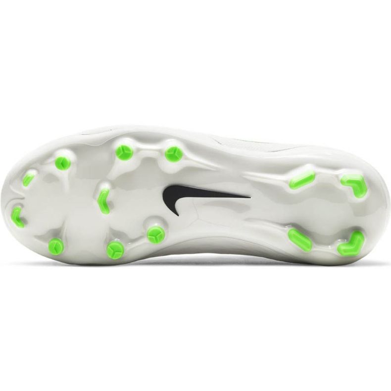 Zapatos de fútbol Nike Tiempo Legend 8 Academy FG / MG Junior AT5732 030 blanco blanco 1