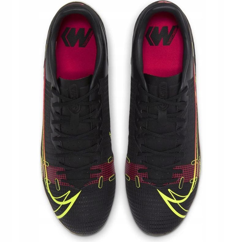 Zapatos de fútbol Nike Mercurial Vapor 14 Academy FG / MG CU5691 090 negro negro 1