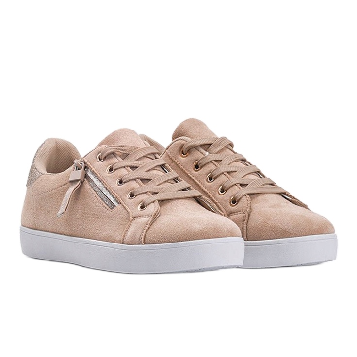 Deportivas beige paisley 1