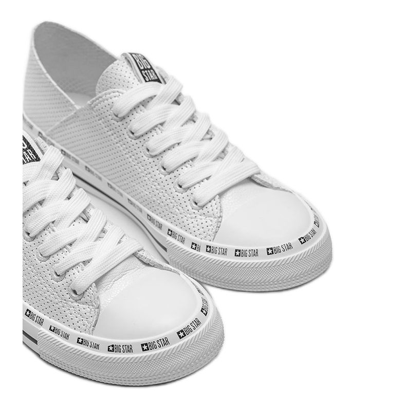 Zapatillas Big Star Harley caladas blancas blanco 1