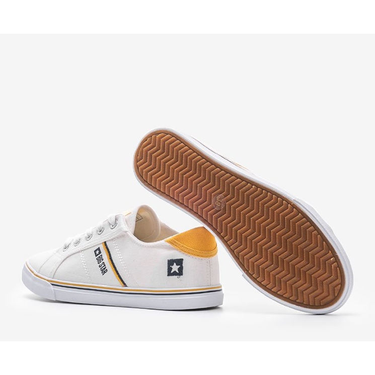 Zapatillas Big Star clásicas Celia blancas blanco 1