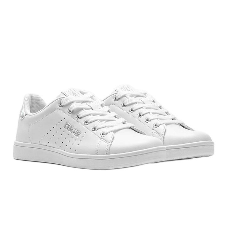 Zapatillas Big Star bajas clásicas blancas Angelise blanco 1