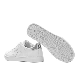 Zapatillas Big Star bajas clásicas blancas Angelise blanco 2