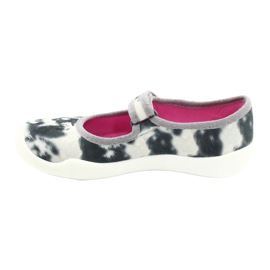 Zapatillas para niños de Befado 114x440 colorido con aplicación para perros blanco 1 Zapatillas para niños de Befado 114x440 colorido con aplicación para perros blanco 1