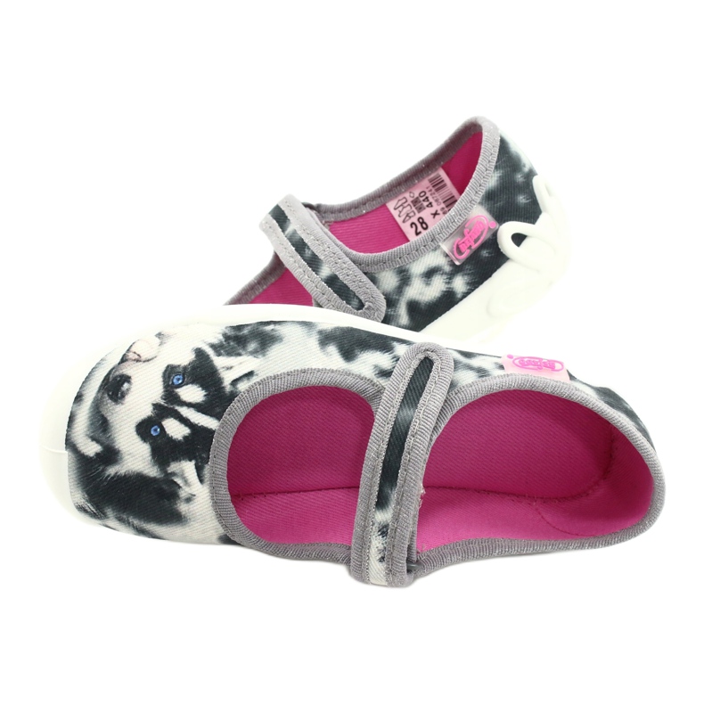 Zapatillas para niños de Befado 114x440 colorido con aplicación para perros blanco 5 Zapatillas para niños de Befado 114x440 colorido con aplicación para perros blanco 5