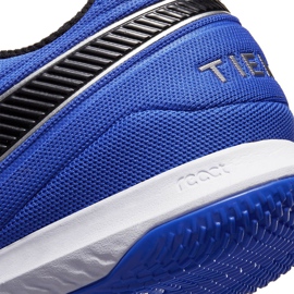Zapatillas de fútbol Nike Tiempo React Legend 8 Pro Ic AT6134 104 azul blanco 6
