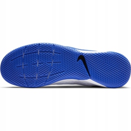 Zapatillas de fútbol Nike Tiempo React Legend 8 Pro Ic AT6134 104 azul blanco 7