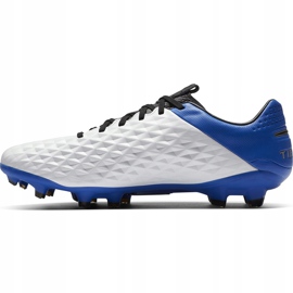 Zapatillas de fútbol Nike Tiempo Legend 8 Pro Fg AT6133 104 blanco blanco 2