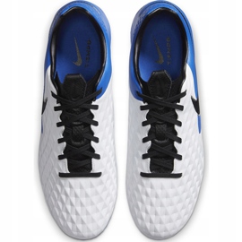 Zapatillas de fútbol Nike Tiempo Legend 8 Pro Fg AT6133 104 blanco blanco 1