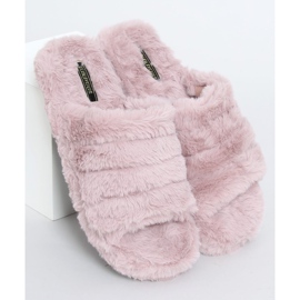 Zapatillas de mujer con un elástico lila X8130 Violeta púrpura 1