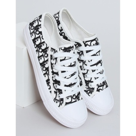 Zapatillas de mujer negras XL30P Black blanco negro 1