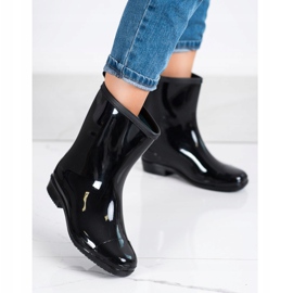 SHELOVET Cómodas chanclas negras negro 3