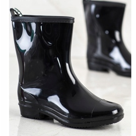 SHELOVET Cómodas chanclas negras negro 2