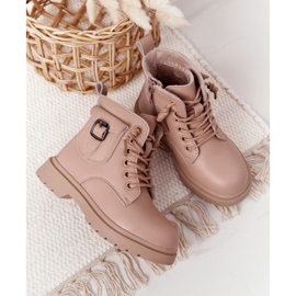 Apawwa Botas para niños con bolsillos en beige TikTok 3