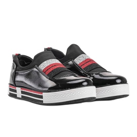 Deportivas Jayde charol negro 1 Deportivas Jayde charol negro 1