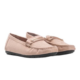 Mocasines de mujer keyla beige 2