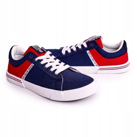 Zapatillas de Hombre Big Star FF174137 Azul Marino-Rojo 3
