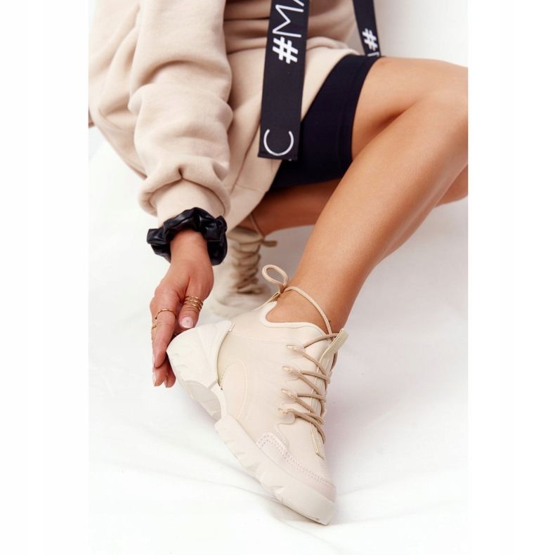 PS1 Zapatillas Deportivas Mujer Zapatillas Beige Born This Way 1