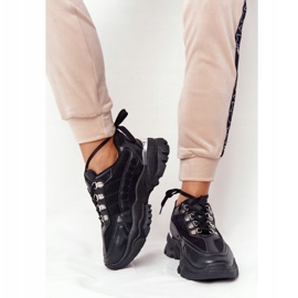 PS1 Zapatillas de mujer con suela grande Good Mood negro 1