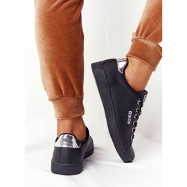 Zapatillas Mujer Big Star DD274586 Negro y Plata 3