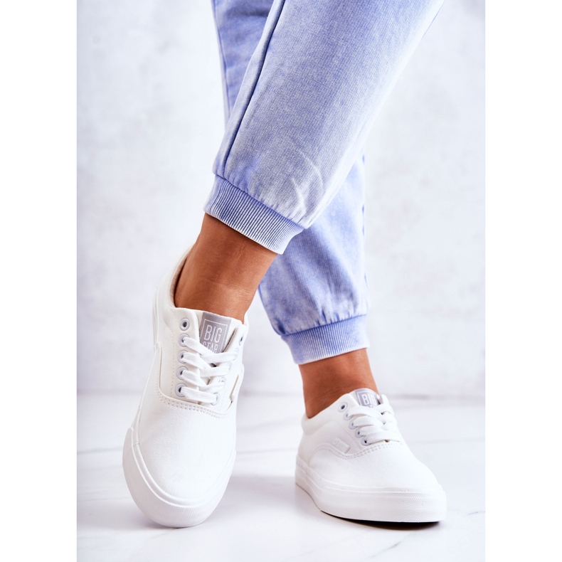 Zapatillas de Mujer Big Star FF274168 Blanco 2 Zapatillas de Mujer Big Star FF274168 Blanco 2