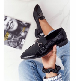 S.Barski Mocasines de mujer elegantes de S. Bararski Black negro 4