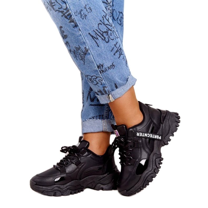 Evento Zapatillas deportivas para mujer News 21SP26-3925 negro 2