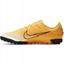 Calzado de fútbol Nike Mercurial Vapor 13 Pro Tf AT8004 801 naranja amarillo 2