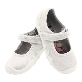 Zapatos speedy plateados para niños befado 109P222 plata gris 9