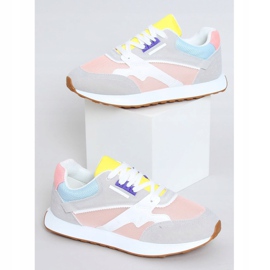 Zapatillas deportivas de mujer multicolor NB372 LT.PINK blanco azul rosa gris amarillo 1