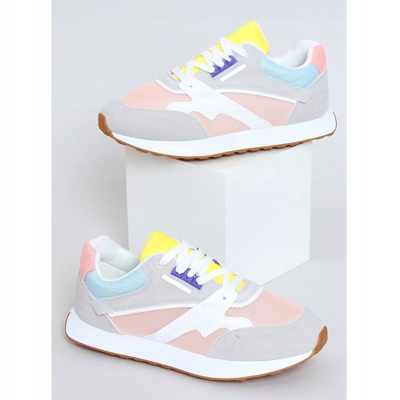 Zapatillas deportivas de mujer multicolor NB372 LT.PINK blanco azul rosado gris amarillo 1 Zapatillas deportivas de mujer multicolor NB372 LT.PINK blanco azul rosado gris amarillo 1