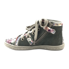 Zapatos para niños con diamantes de imitación 84254 gris Bartek 2 Zapatos para niños con diamantes de imitación 84254 gris Bartek 2