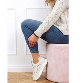Zapatillas deportivas beige para mujer J143 Beige 3