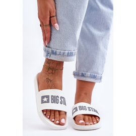 Pantuflas Mujer Big Star FF274A199 Blanco 1 Pantuflas Mujer Big Star FF274A199 Blanco 1