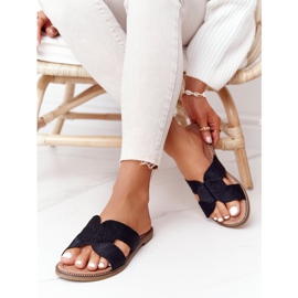 Pantuflas de Mujer Elegantes S.Barski Negro 1