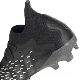 Botas de fútbol adidas Predator Freak.1 Fg Junior FY1027 negro negro 8