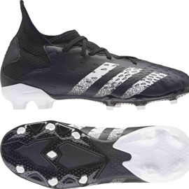 Botas de fútbol adidas Predator Freak.3 Fg Junior FY1031 negro negro 8